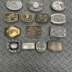 Belt Buckle Collection 