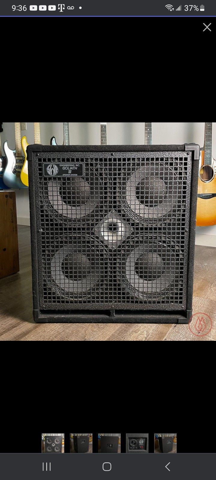 SWR  GOLIATH Ⅲ SPEAKER SYSTEM SWR Goliath III | TalkBass.com