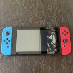  Nintendo Switch with Dock, 2 Games, Carry Case & Game Holder And As Card