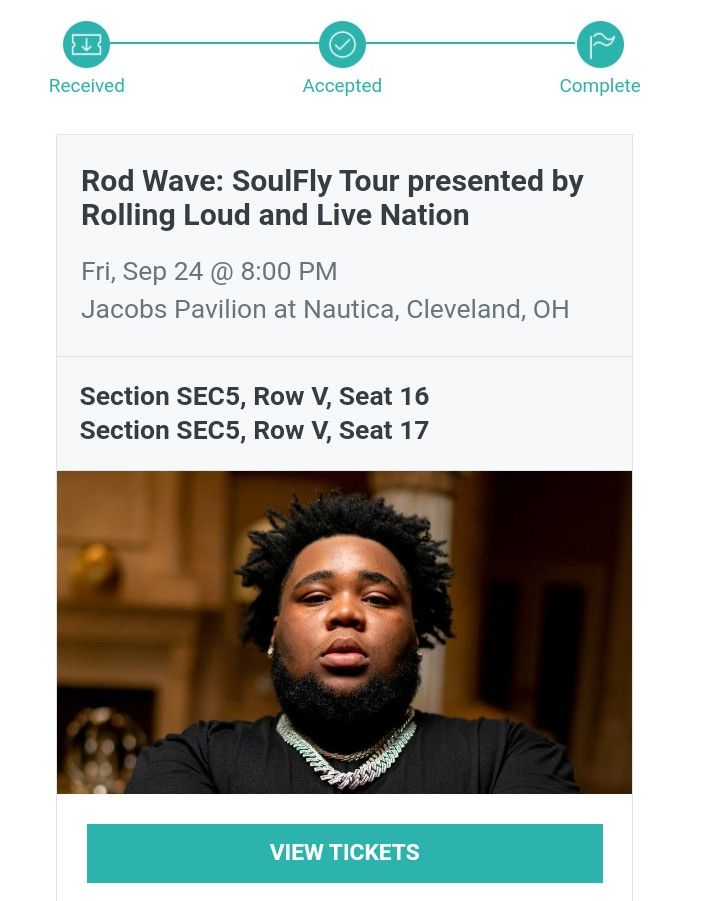 Rod Wave Concert Tickets