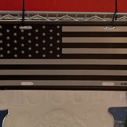 American Flag Metal Sign  10.00 