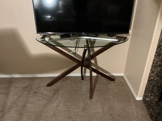 Glass TV Stand