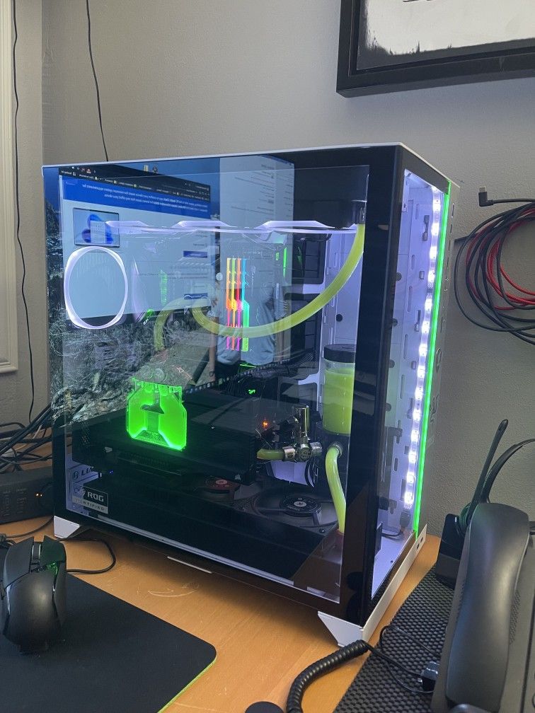 @ GAMING COMPUTER Intel I9 5Ghz - CUSTOM EK WATER COOLED BEAST @ 24gb Nvidia 3090