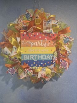 Happy Birthday Wreaths