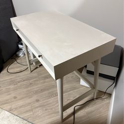 West Elm Mid-Century Mini Desk (36") - White