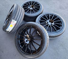 20" Maserati Ghibli Quattroporte New Gloss Black OEM Wheels And Tires
