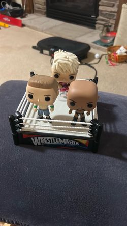 WWE WrestleMania Funko Pop Ring Set