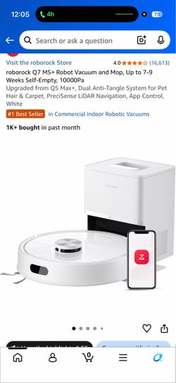 Roborock Q7 M5+ Robot Vacuum and Mop