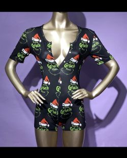 Grinch Inspired Onesie