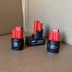 M12 Milwaukee Battery 