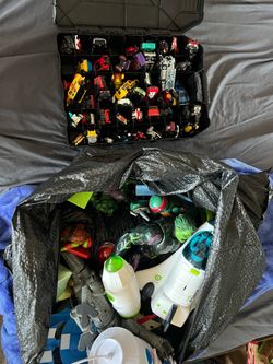Bag of cool toys and hot wheels for sale