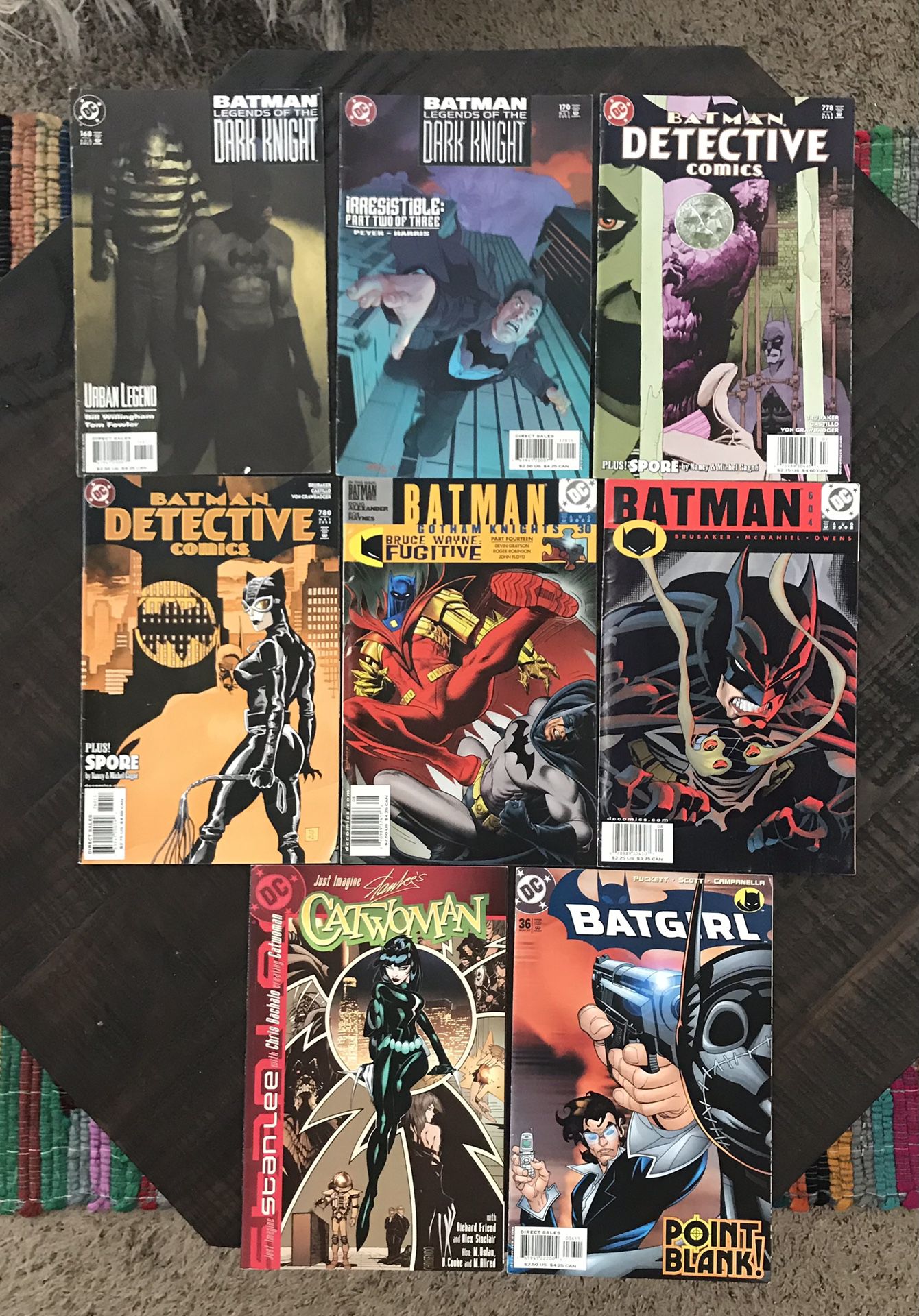 8 DC Comics Batman Batgirl Catwoman Dark Knight $10 For All
