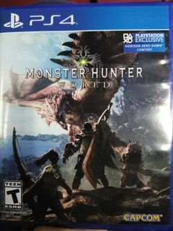MONSTER HUNTER PS4
