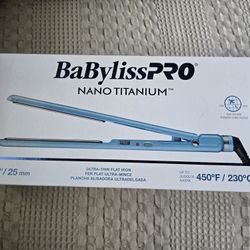 BabylissPro Nano Titanium Ultra Thin Hair Straightener 