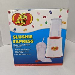 Jelly Belly Slushie Express Slush Slurpee Snow Cone Maker JB15687 NEW In Box 