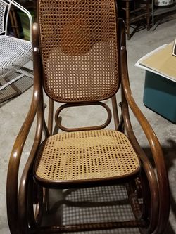 Bentwood Cane Rocker