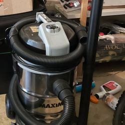 MAXIMUM Stainless Steel Wet Dry Vacuum