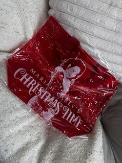 Mariah Carey “Christmas Time” tote bags
