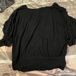 Fringe sleeve blouse by Forever 21