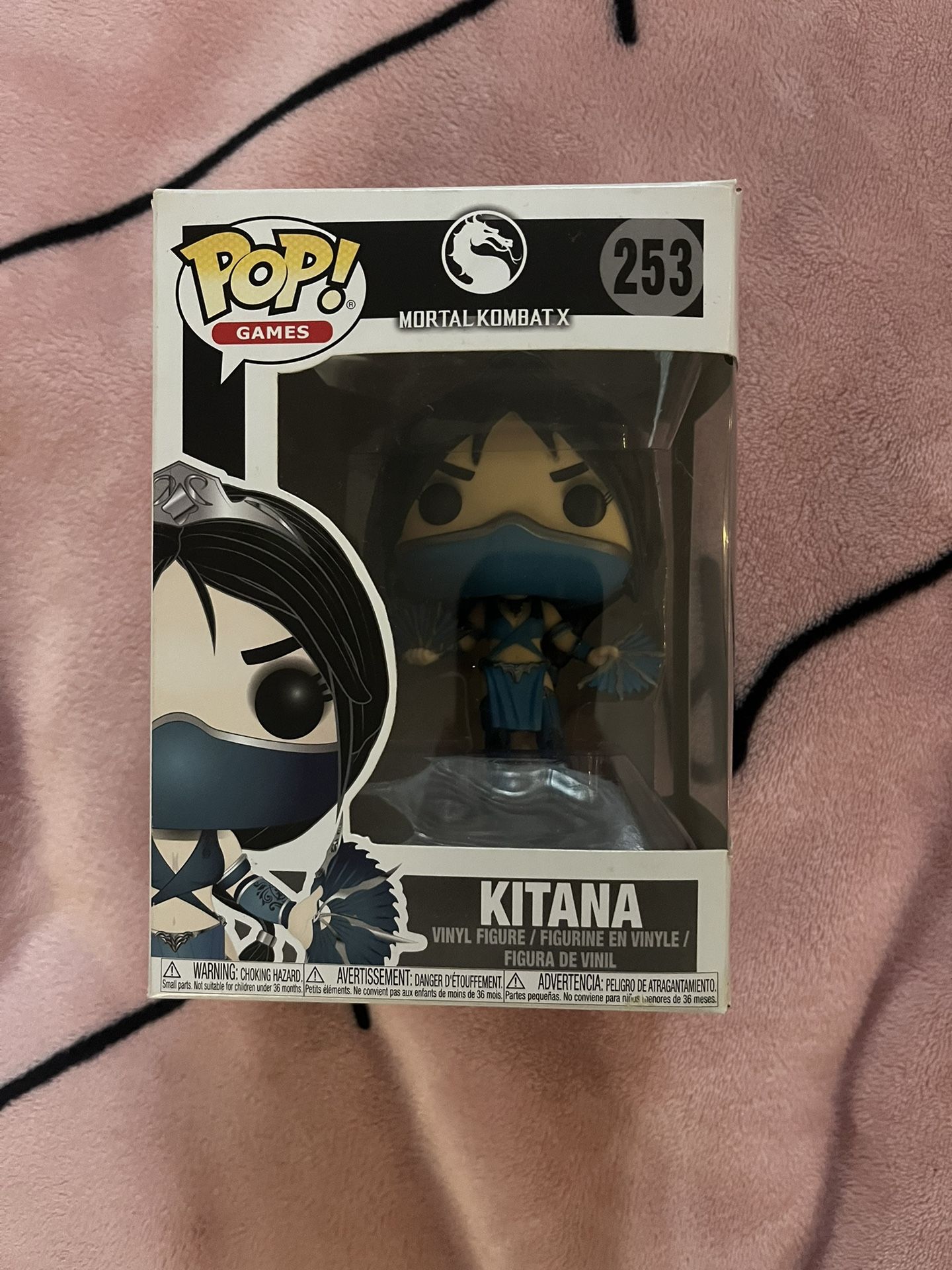 Kitana Mortal Kombat Funko Pop Action Figure