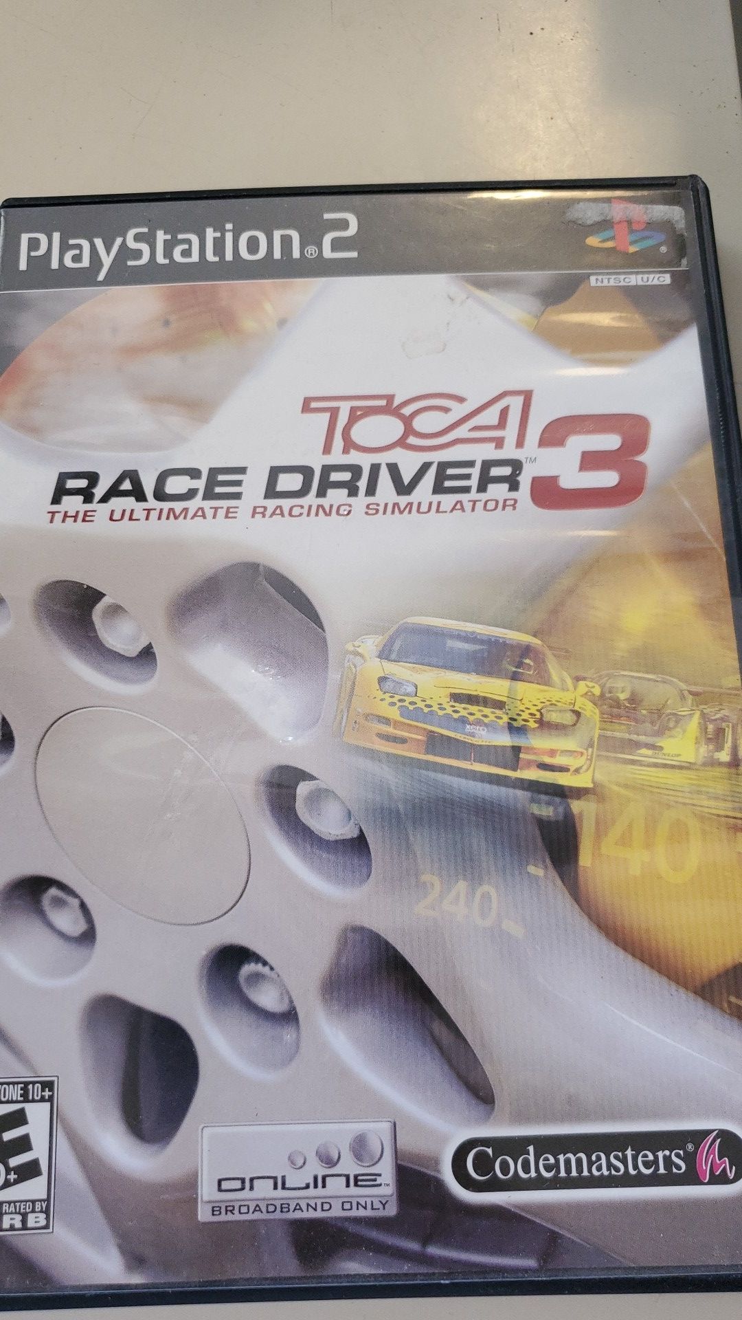 PS2 TOCA Race Driver 3 The Ultimate Racing Simulator