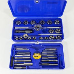 Irwin Hanson 26317 - 37-Piece Metric Tap and Die Super Set 3mm-12mm - 2P14720