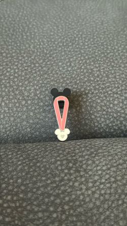 Disney Pink Mickey Mouse Ribbon Pin