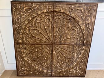Uttermost Wooden Wall Medallion