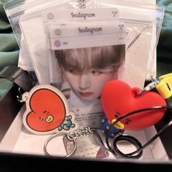 BTS Army Box, BTS Cards, Keychains, Jewelry 