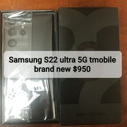 Samsung S22 ULTRA 5G TMOBILE BRAND NEW 