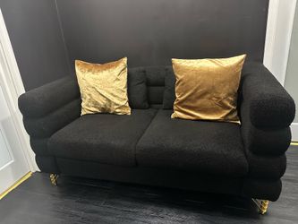 Black Loveseat