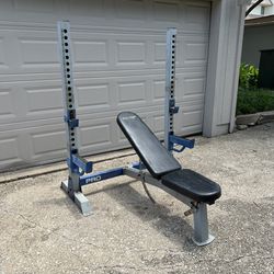 Heavy Duty Multi Purpose Weight Bench and Squat Rack