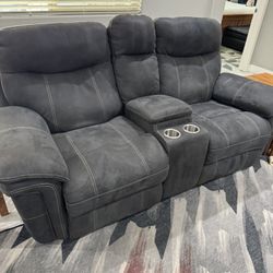 2 Power Motion Love Seats