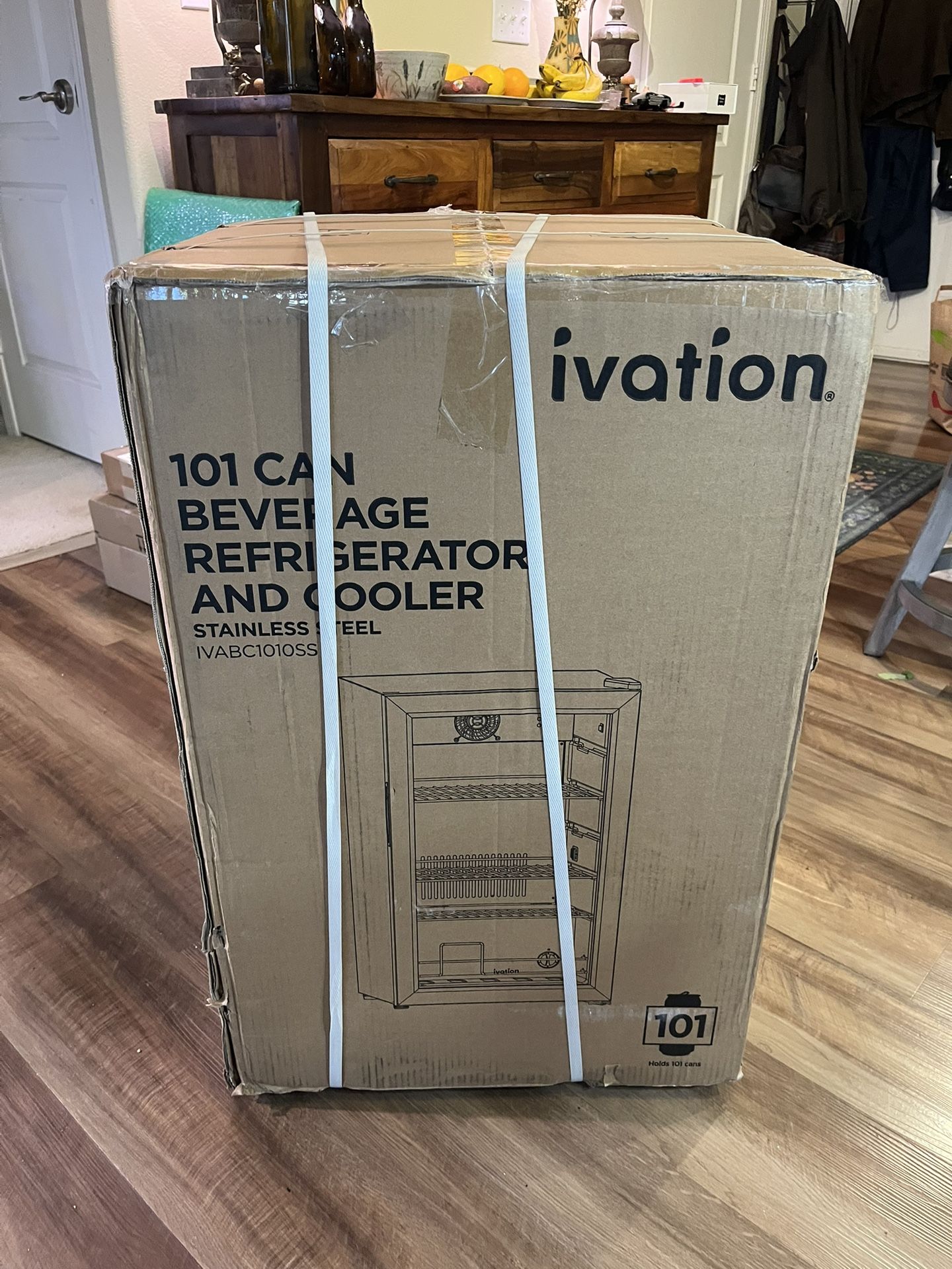 Ivation 101 Can Beverage Refrigerator And Cooler BRAND NEW