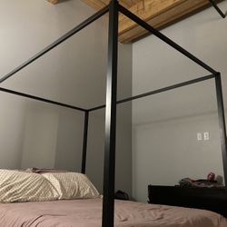Full Size Canopy Bed Frame 