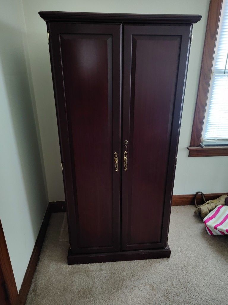 Tall Secretary Desk With Key