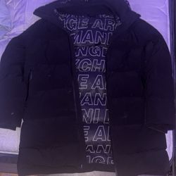 armani exchange puffer jacket