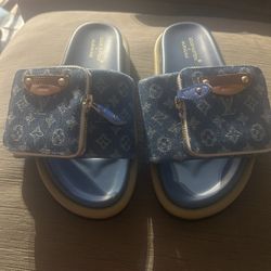 LV sandals size 8