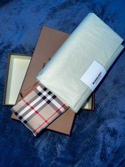 Burberry Silk Scarf/Headwrap