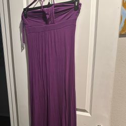 Purple Arden B Long Beach Dress