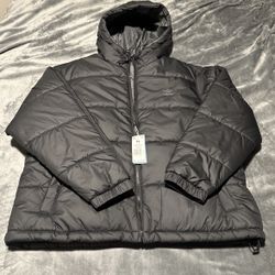 Adidas Rev Puff Jacket Black/Grey 