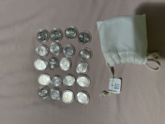 Uncirculated State Quarters With Plastic Holders