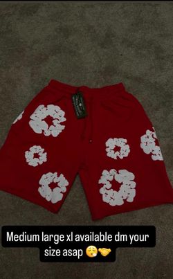 Denim tear shorts