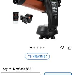 Celestron NexStar 8SE Computerized Telescope – 8-Inch Schmidt-Cassegrain Optical Tube