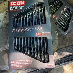 Icon Pro Ratcheting Wrench Set