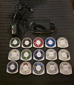 Fully Functional Sony Playstation PSP with 16 games read description for details