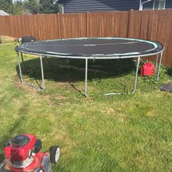 Trampoline 14 Ft Good Used Condition. Have Small Hole Need To Be Patched.