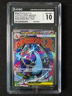 Pokemon slabs CGC 10