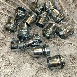 Eaton Crouse-Hinds 1" Steel Set Screw Type Connector - LOT OF 14
