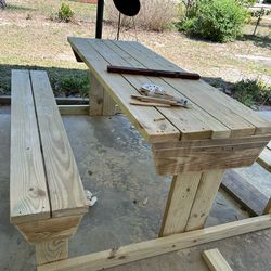 Walk-In Picnic Table